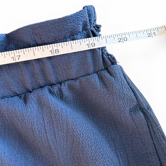 Blue Drawstring Pants - Picture 4 of 5